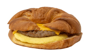 Sausage Egg & Cheese Croissant